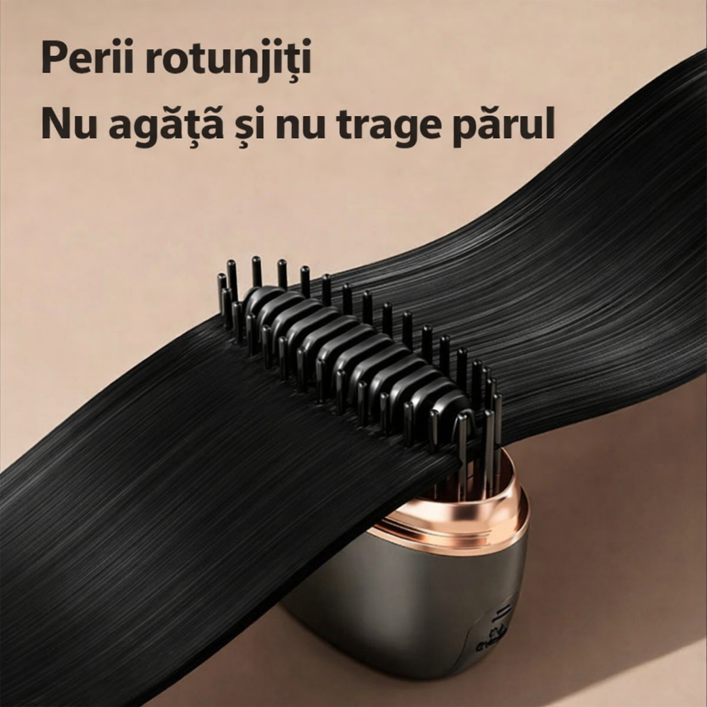 Perie Magică de Îndreptat Părul